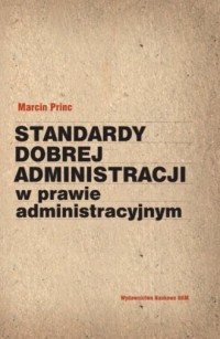 Standardy dobrej administracji - okładka książki