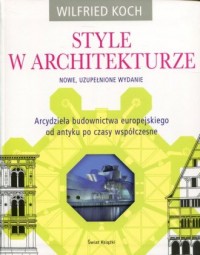 Style w architekturze  nowe  uzupełnione - okładka książki