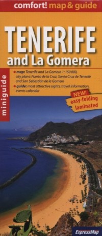 Tenerife and La Gomera map & guide - okładka książki