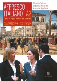 Affresco italiano A2. zeszyt ćwiczeń - okładka podręcznika