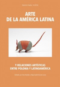Arte de la América Latina y relaciones - okładka książki