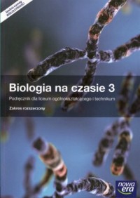 Biologia na czasie 3. Podręcznik. - okładka podręcznika