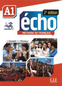Echo A1 2ed podręcznik (+ DVD) - okładka podręcznika