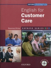 English for Customers Care Students - okładka podręcznika