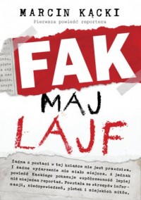 Fak maj lajf - okładka książki