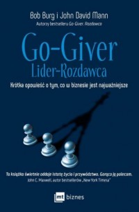 Go-Giver. Lider - Rozdawca. Krótka - okładka książki