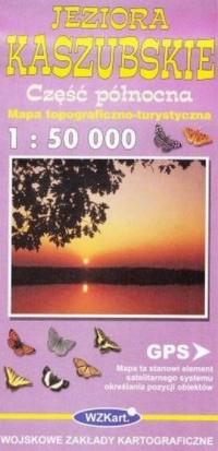 Jeziora Kaszubskie część północna - okładka książki