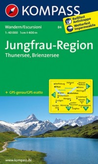 Junfrau Region-Thunersee-Brienzersee - okładka książki