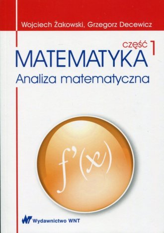 Matematyka. Analiza matematyczna - okładka podręcznika