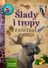 Ślady i tropy zwierząt. Młody Obserwator - okładka książki