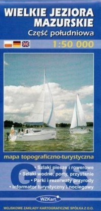 Wielkie Jeziora Mazurskie część - okładka książki