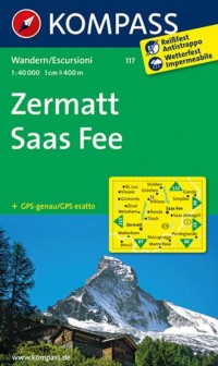 Zermatt Saas Fee - okładka książki