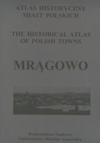 Atlas historyczny miast polskich. - okładka książki