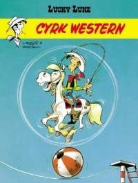 Cyrk Western Lucky Luke - okładka książki