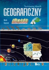 Ilustrowany słownik geograficzny - okładka książki