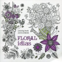 Kolorowanka antystresowa Floral - okładka książki
