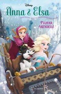Kraina lodu Anna i Elsa Puchar - okładka książki