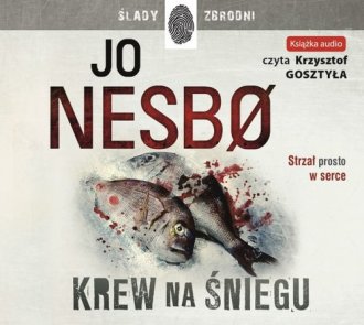 Krew na śniegu (audiobook CD) - pudełko audiobooku