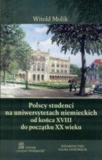 Polscy studenci na uniwersytetach - okładka książki