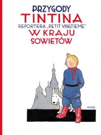 Przygody Tintina Tintin w kraju - okładka książki