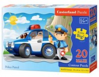 Puzzle 20. Maxi Policja - okładka książki