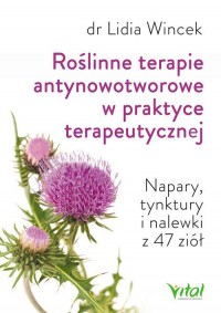 Roślinne terapie antynowotworowe - okładka książki