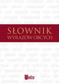 Słownik wyrazów obcych i trudnych - okładka książki