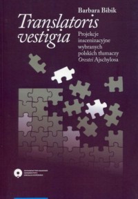 Translatoris vestigia. Projekcje - okładka książki