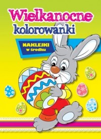 Wielkanocne kolorowanki - okładka książki