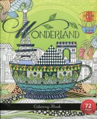 Wonderland Coloring Book - okładka książki