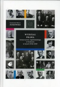Wydział prawa Uniwersytetu Jagiellońskiego - okładka książki