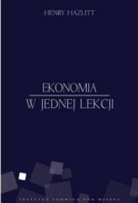 Ekonomia w jednej lekcji - okładka książki