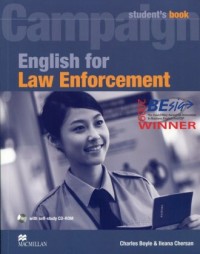 English for Law Enforcement Students - okładka podręcznika
