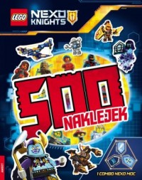 LEGO Nexo Knights. 500 naklejek - okładka książki