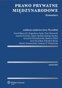 Prawo prywatne międzynarodowe. - okładka książki