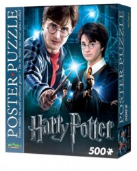 Wrebbit Poster Puzzle - Harry Potter - zdjęcie zabawki, gry