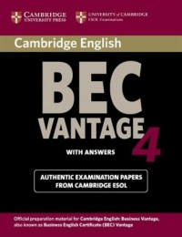 Cambridge BEC Vantage 4 Students - okładka podręcznika