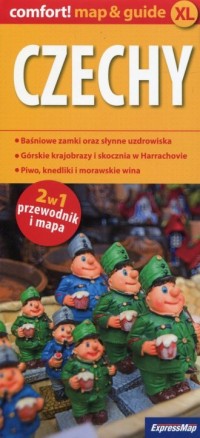 Czechy comfort! map&guide XL 2w1 - okładka książki