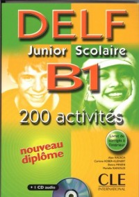 DELF. Junior Scolaire B1 książka - okładka podręcznika