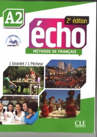 Echo A2 2ed. Podręcznik   DVD - okładka podręcznika