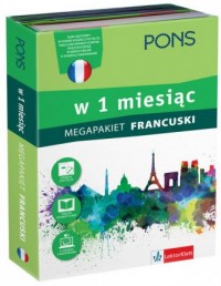 Francuski w 1 miesiąc. Megapakiet - okładka podręcznika