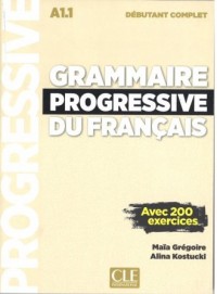 Grammaire progressive du francais. - okładka podręcznika