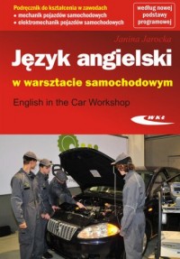 Język angielski w warsztacie samochodowym - okładka podręcznika