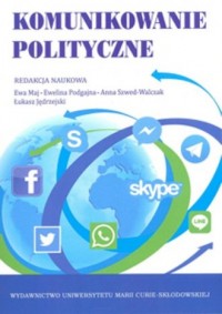 Komunikowanie polityczne - okładka książki