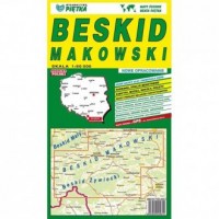 Beskid Makowski. Mapa 1:60 000 - okładka książki