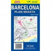 Barcelona. Plan miasta 1:9 000 - okładka książki