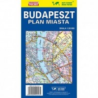 Budapeszt. Plan miasta 1:28 000 - okładka książki