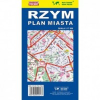 Rzym. Plan miasta 1:17 000 - okładka książki