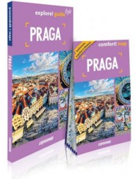 Praga explore! guide light - okładka książki