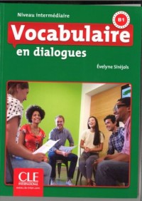Vocabulaire en dialogues. Niveau - okładka podręcznika